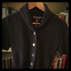 Ralph Lauren Collection navy sweater